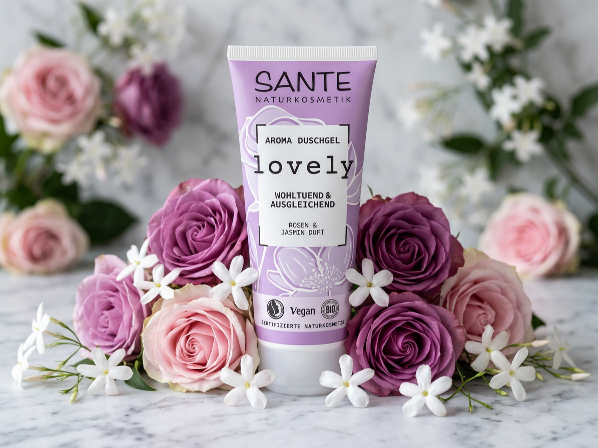 LOVELY Aroma sprchový gél ruža a jazmín