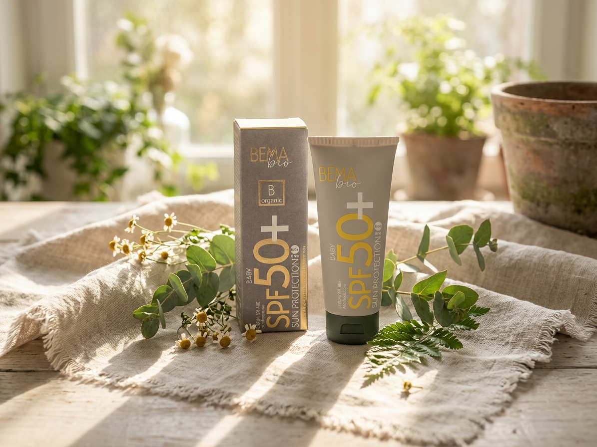 BemaBio opaľovací krém Baby SPF50+