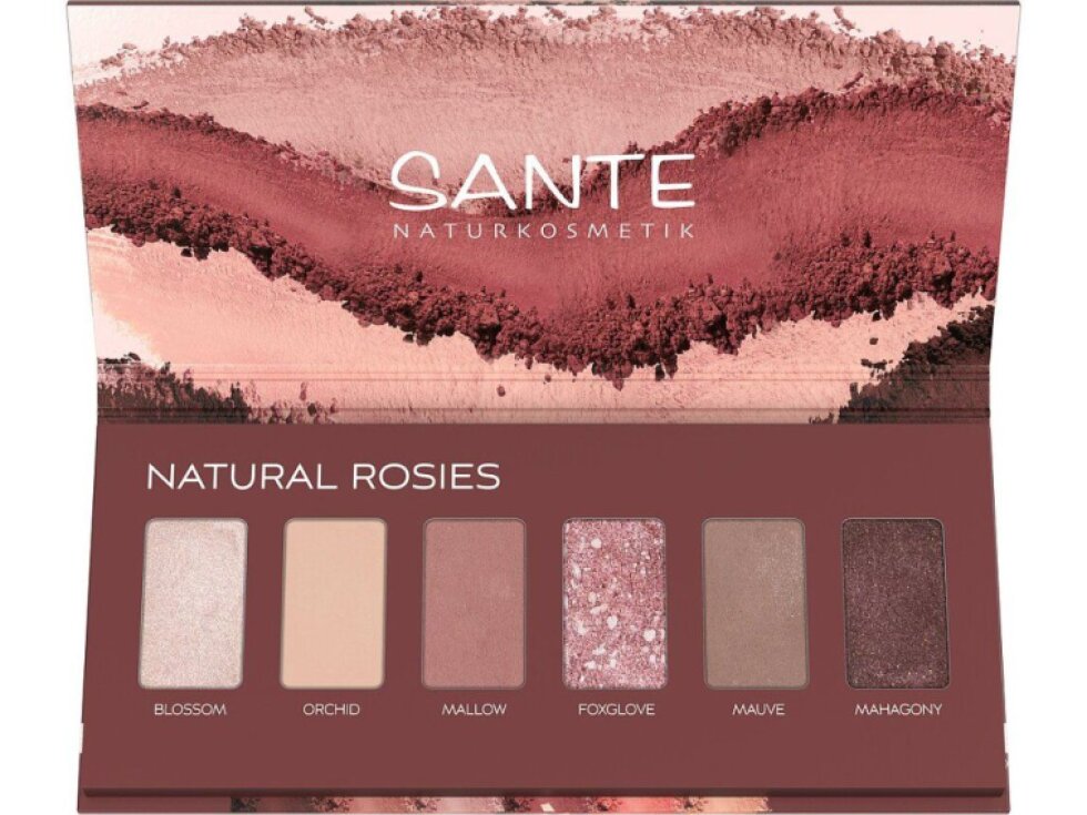 Minerálne očné tiene Palette NATURAL ROSES