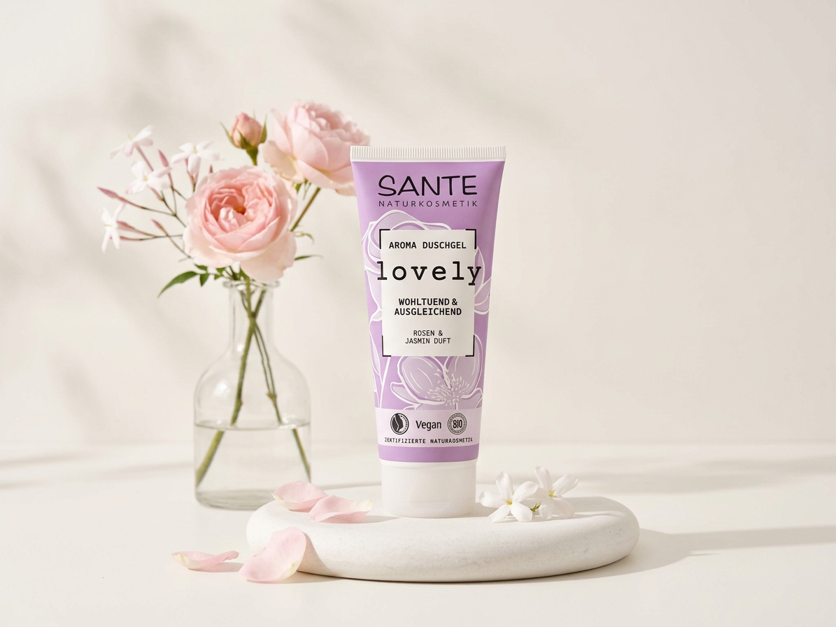 LOVELY Aroma sprchový gél ruža a jazmín