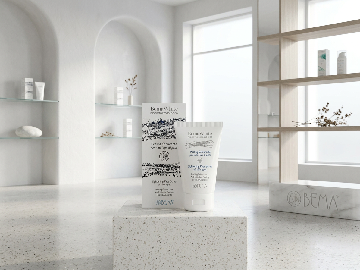 Bema White zosvetľujúci pleťový peeling