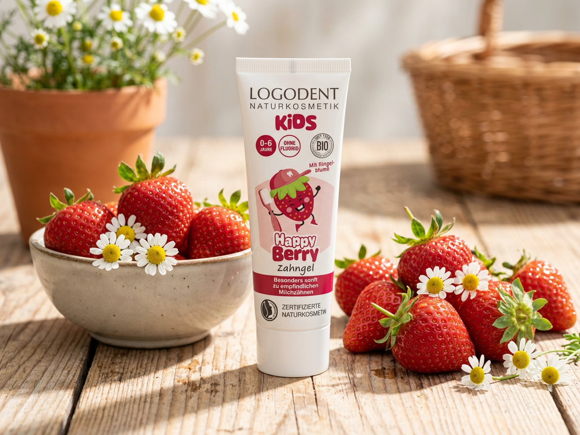 Detský zubný gél jahoda HAPPY BERRY