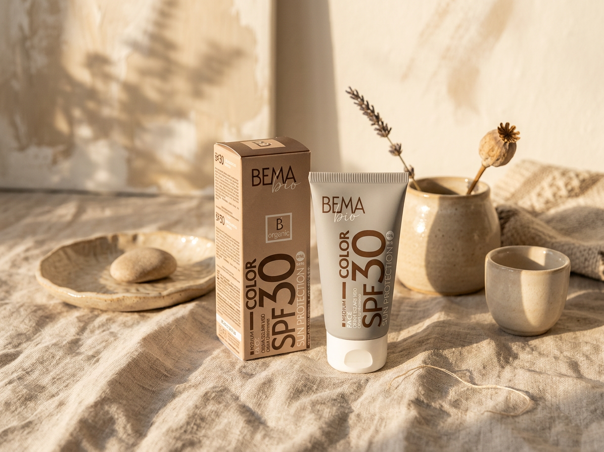 BemaBio tónovací pleťový krém SPF 30