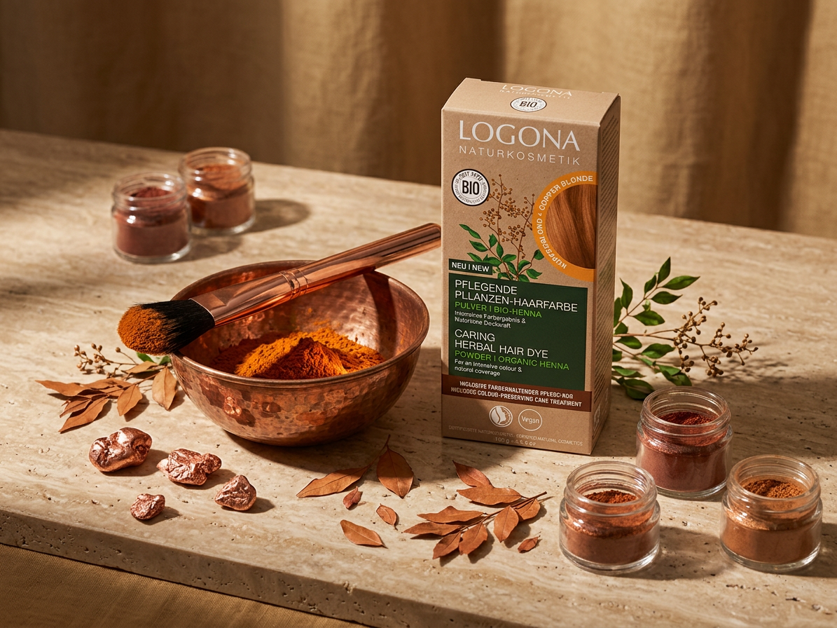 Logona Prášková farba na vlasy Copper Blonde