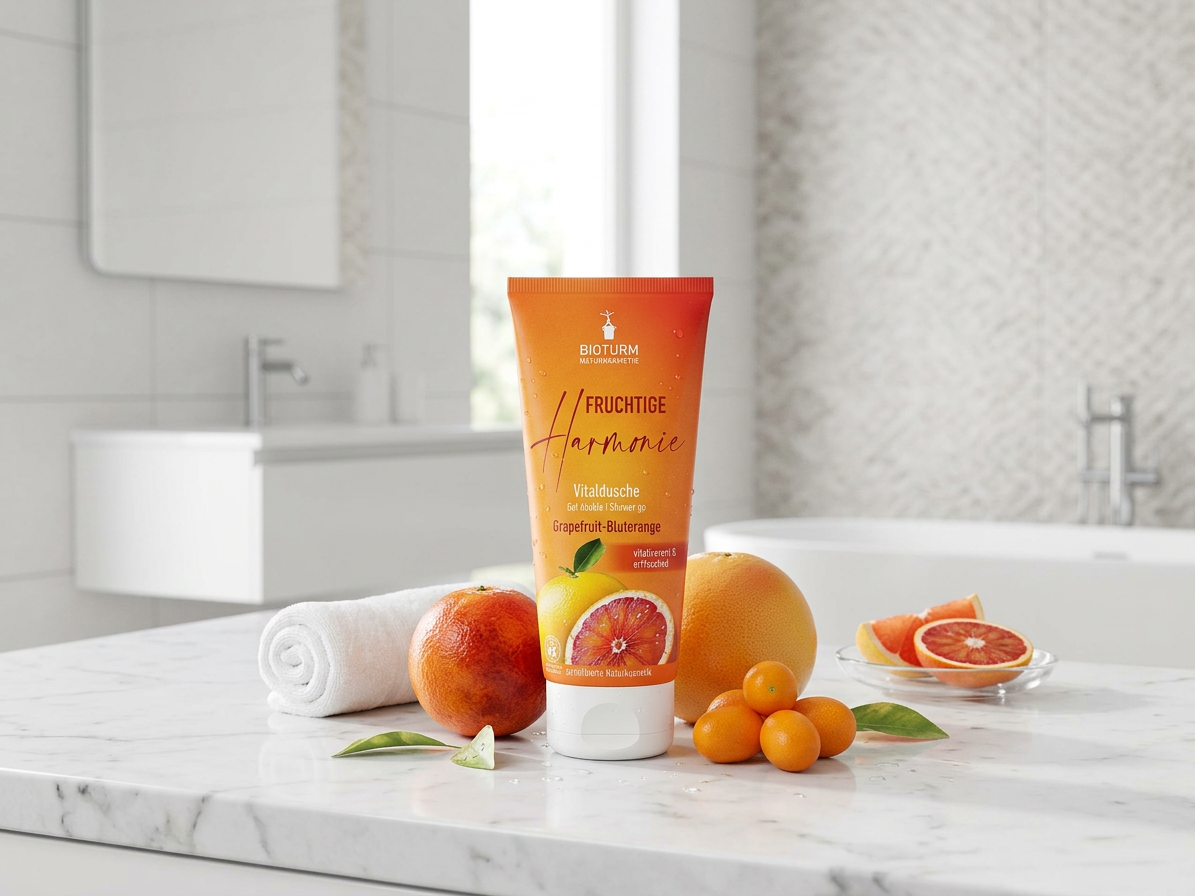 BIOTURM sprchový gél grapefruit a červený pomaranč