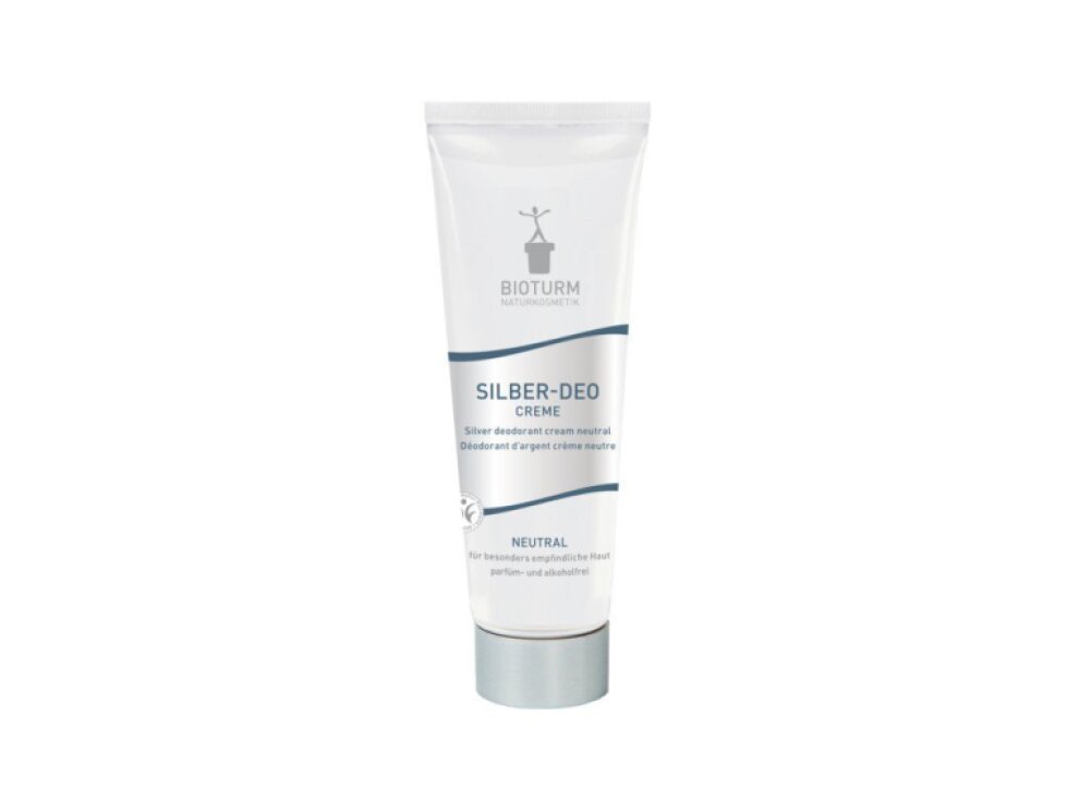 BIORTURM deodorant krém so striebrom neutral