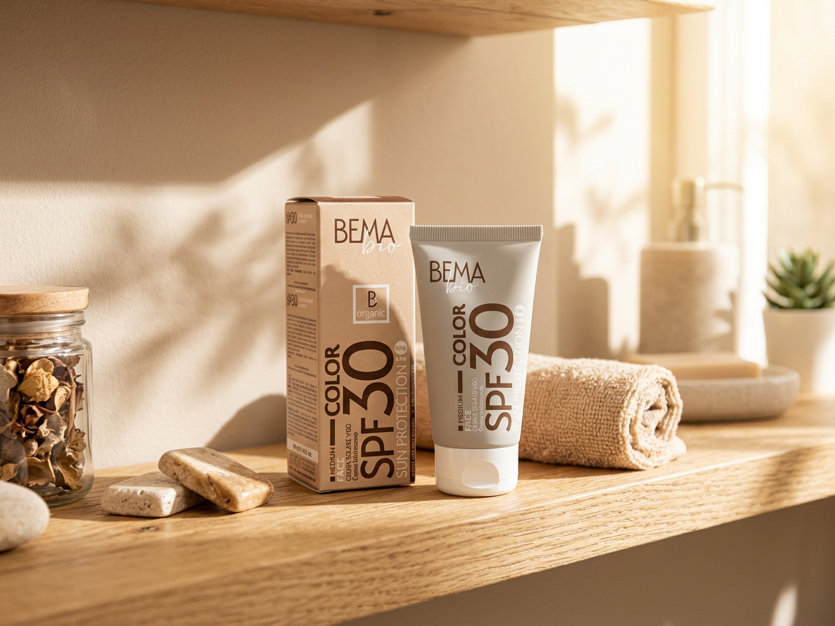 BemaBio tónovací pleťový krém SPF 30