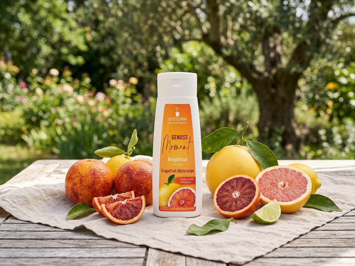 Telové mlieko grapefruit a červený pomaranč