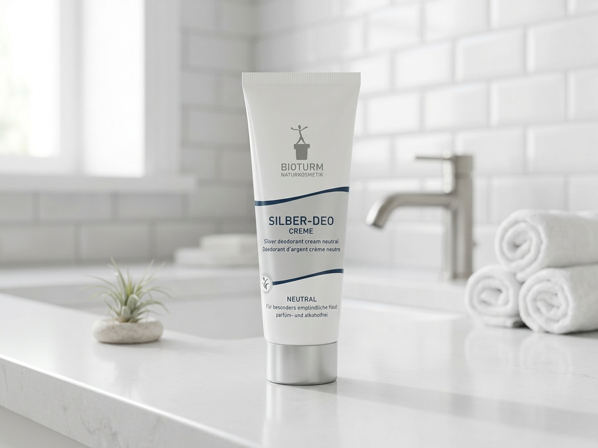 BIORTURM deodorant krém so striebrom neutral