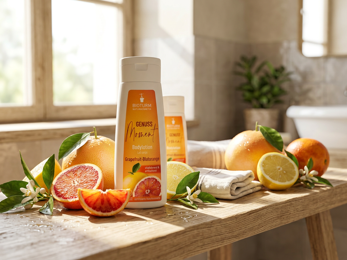Telové mlieko grapefruit a červený pomaranč