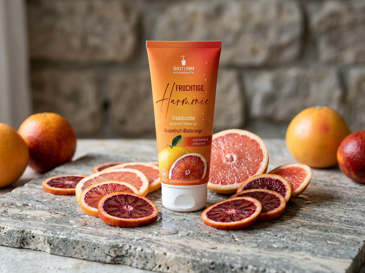 BIOTURM sprchový gél grapefruit a červený pomaranč