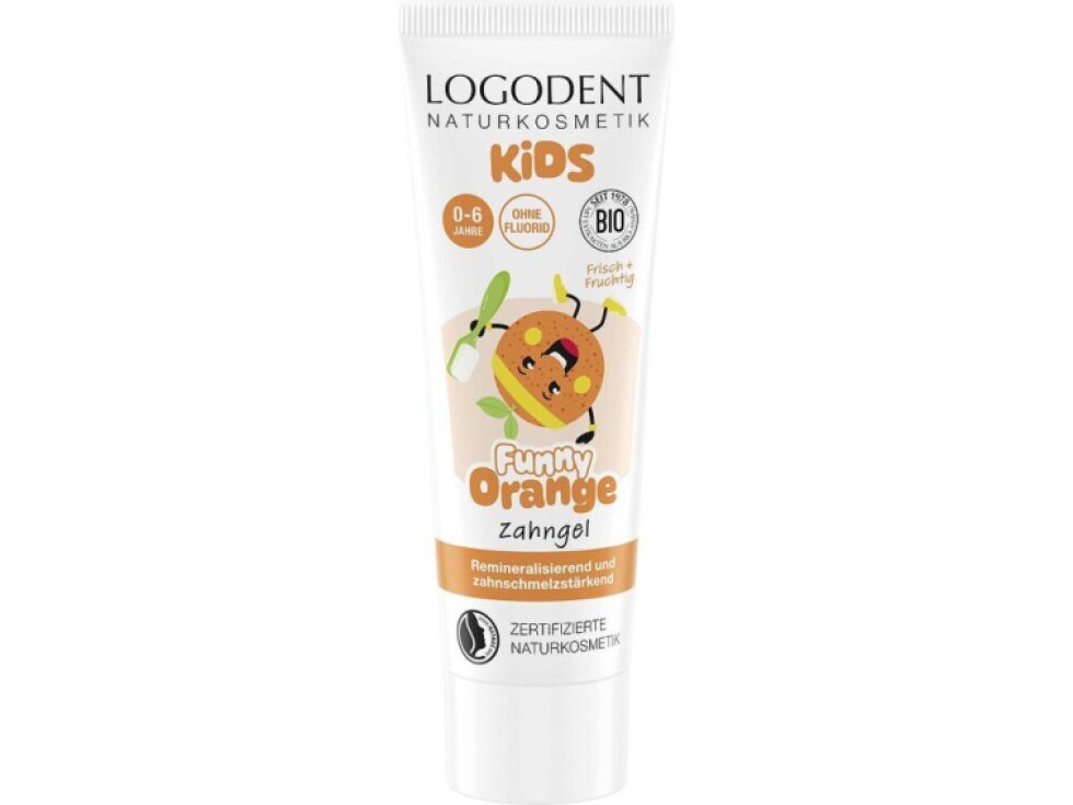Detský zubný gél FUNNY ORANGE