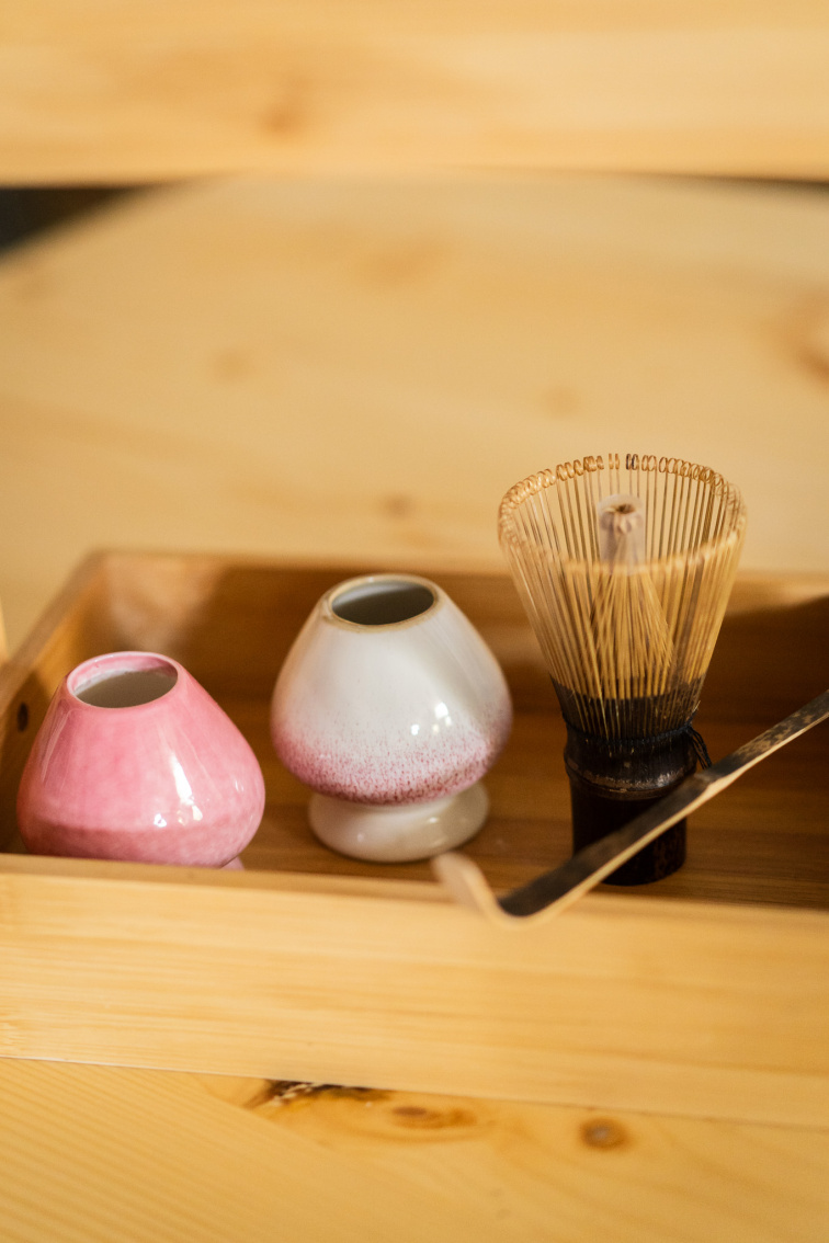 Rituálna súprava na matchu Chasen & Chashaku