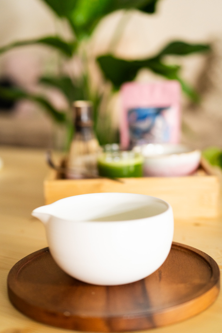 Tradičná japonská miska na matchu Tsuki