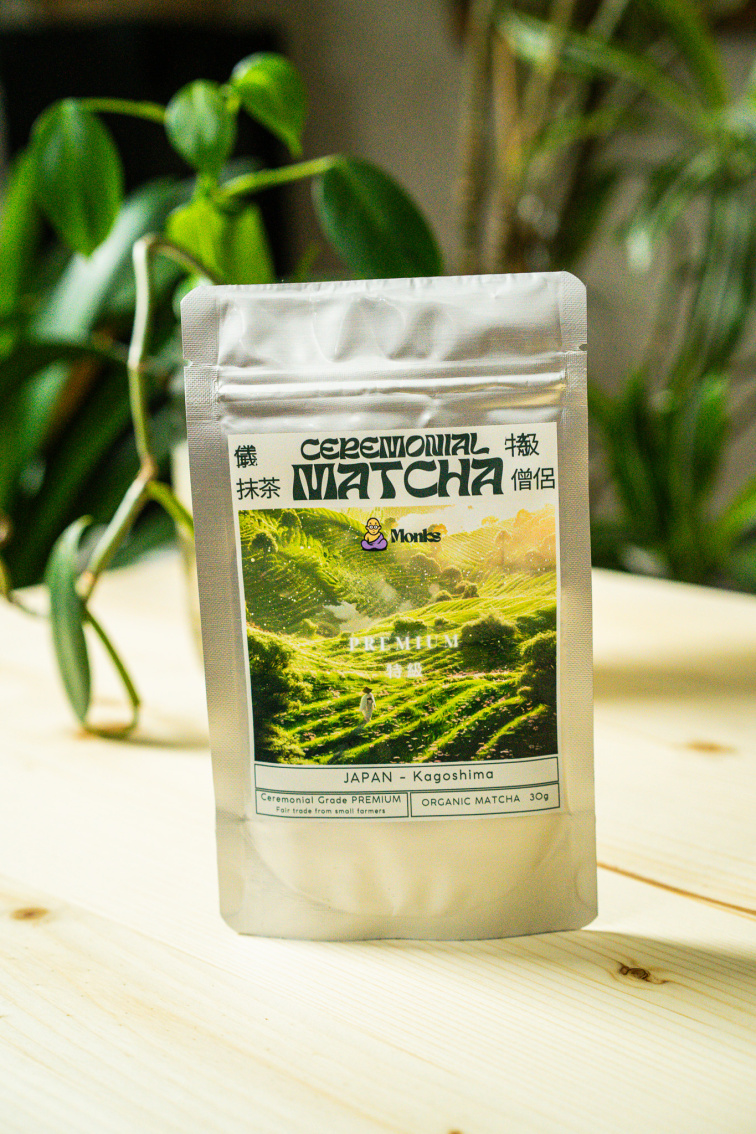 Monks Matcha Ceremonial Grade 1 (30g)