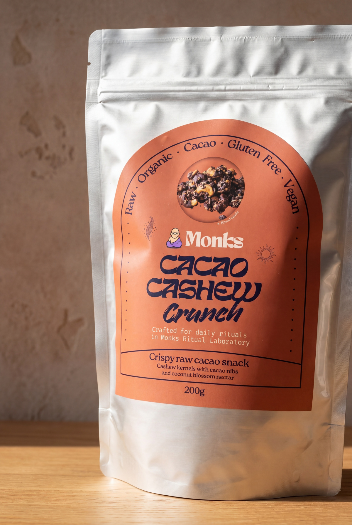 Monks Cacao Cashew Crunch