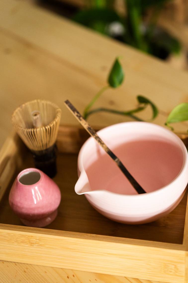 Tradičná japonská miska na matchu Nagomi