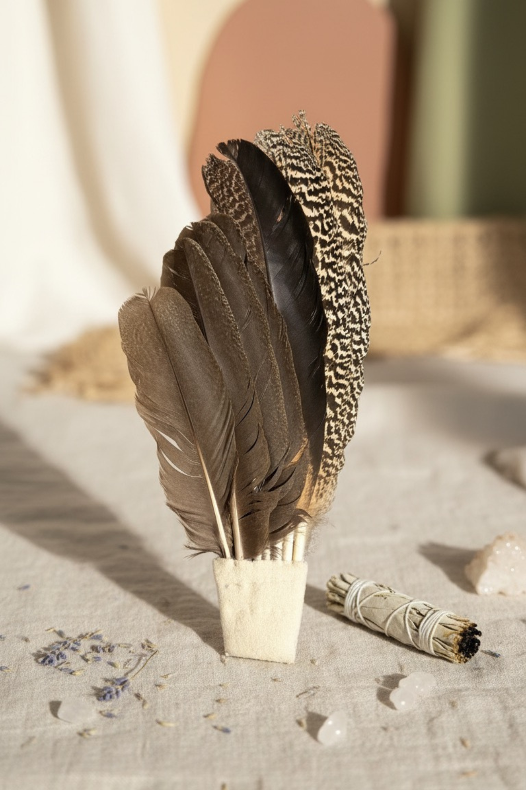 Rituálne pierka na vydymovanie