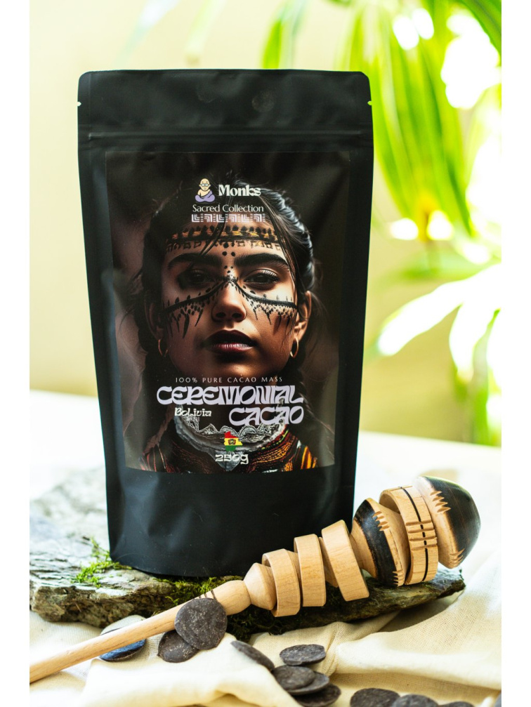 Rituálný set Otvor ♡ – šálka & ceremoniálne kakao