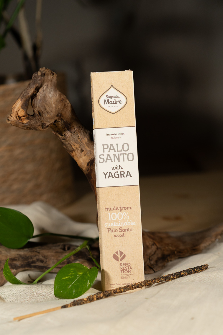 Tyčinky Sagrada Madre Palo Santo & Yagra