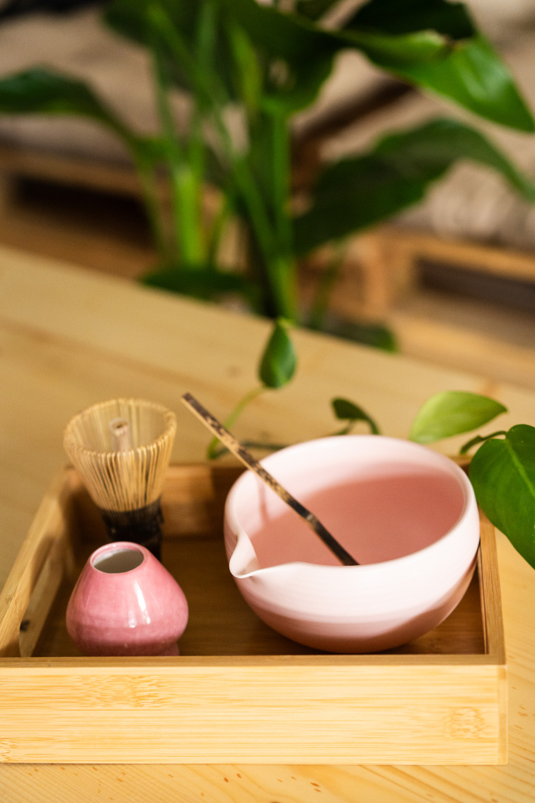 Rituálna súprava na matchu Chasen & Chashaku