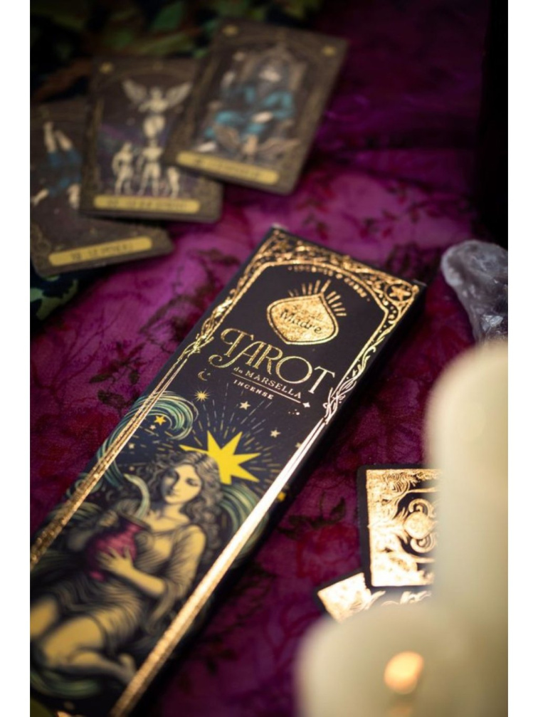 Vonné tyčinky Sagrada Madre Tarot Pižmo a Kadidlo