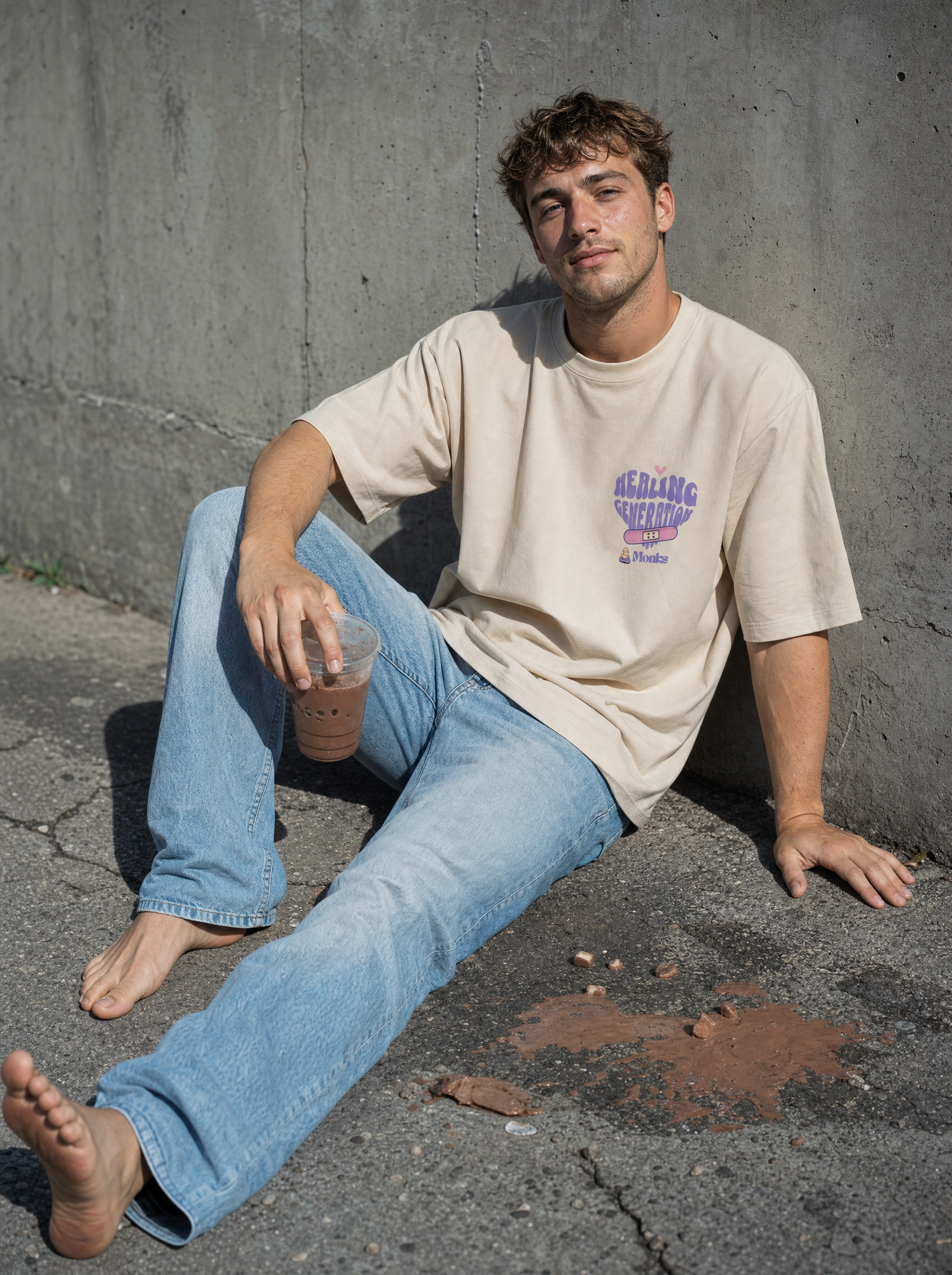 Tričko Monks Healing Generation Unisex
