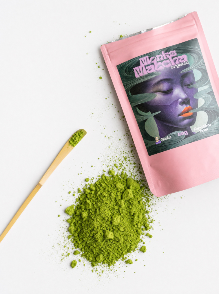 Monks Matcha Everyday čaj 50g BIO - v novej úžasnej kvalite