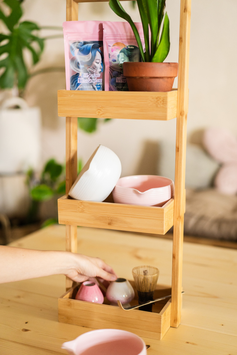 Tradičná japonská miska na matchu Nagomi