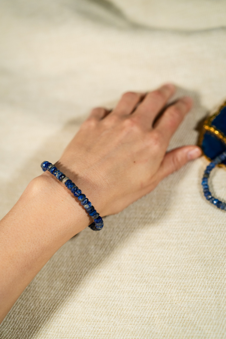 Náramok z Lapis Lazuli AA kvalita