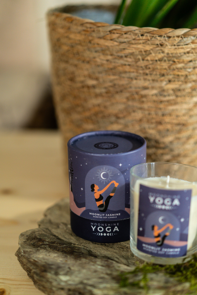 Sójová sviečka Moonlit Jasmine
