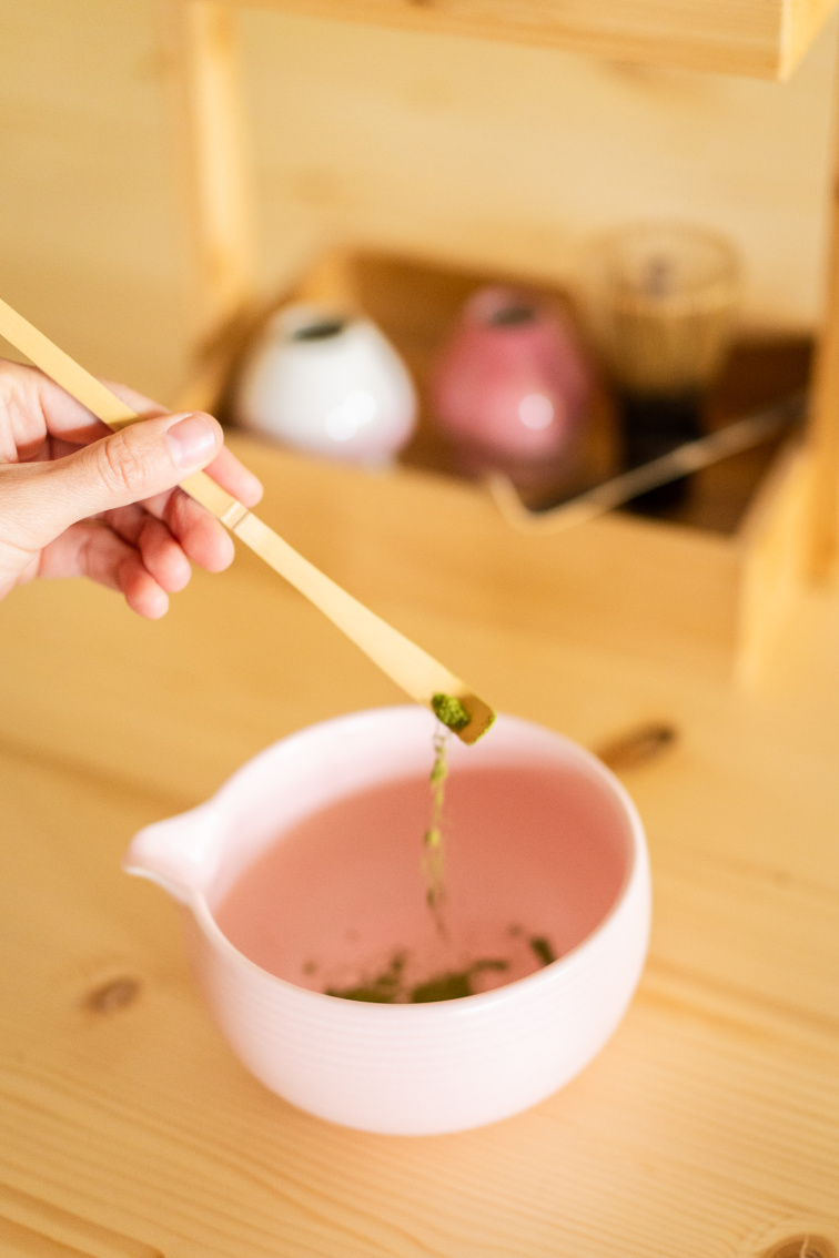 Tradičná japonská miska na matchu Nagomi