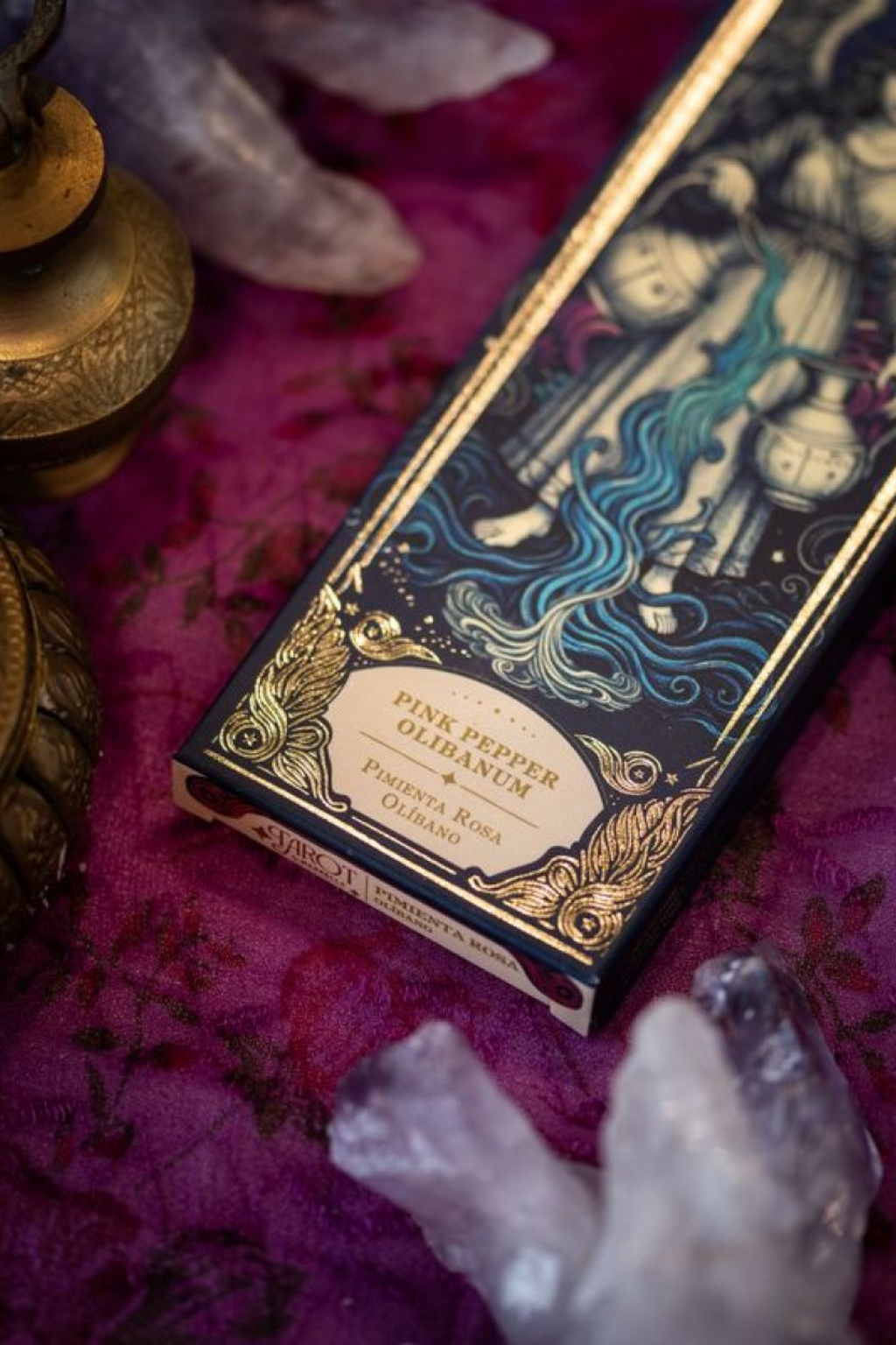 Vonné tyčinky Sagrada Madre Tarot Ružové Korenie a Kadidlo