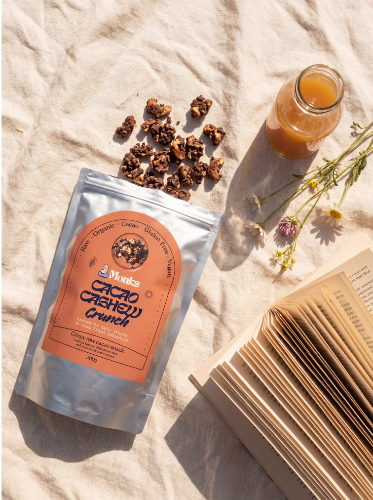 Monks Cacao Cashew Crunch