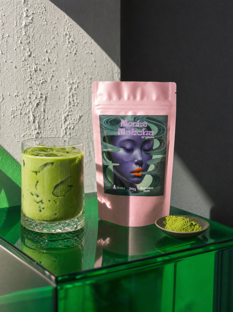 Monks Matcha Everyday čaj 50g BIO - v novej úžasnej kvalite
