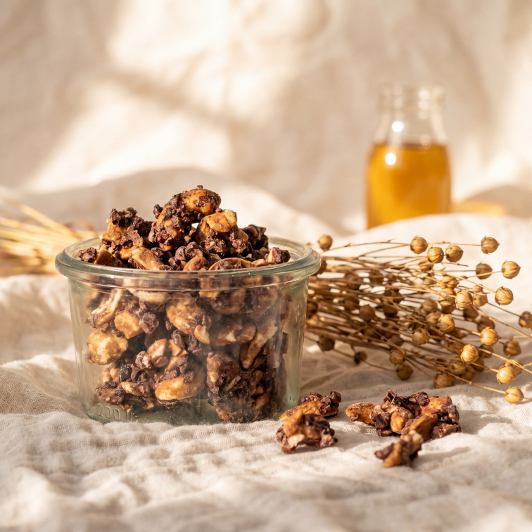 Monks Cacao Cashew Crunch