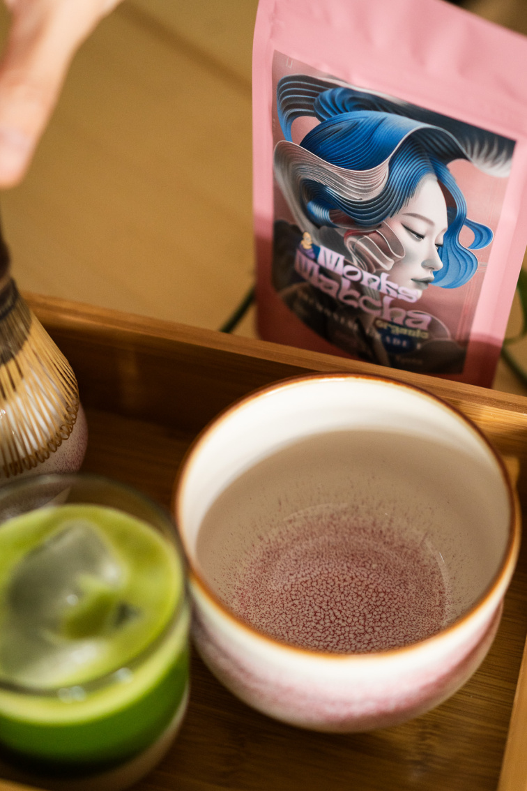 Tradičná japonská miska na matchu Miyabi