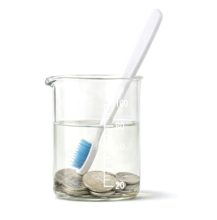 Čistič mincí a kovových předmětů