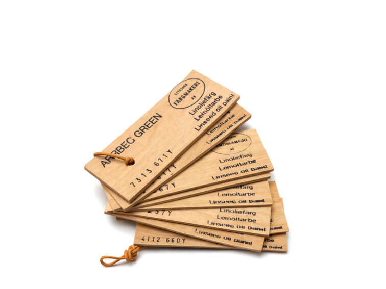 Vzorkovník lněných olejových barev Ottosson