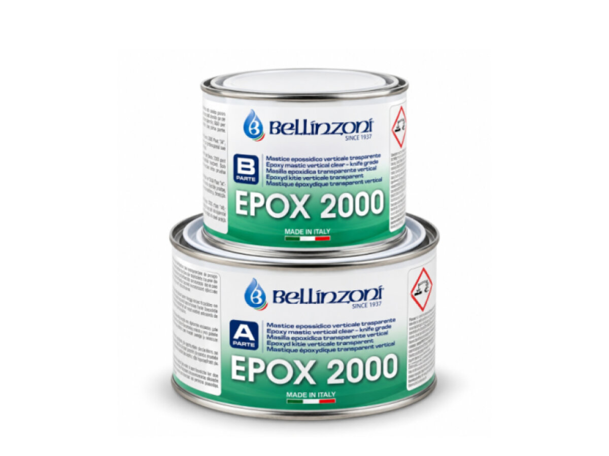 EPOX 2000 – transparentní epoxidové lepidlo a tmel na kámen, pastovitý