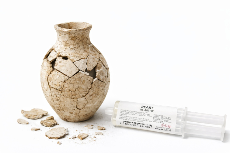 Epoxidové tixotropní lepidlo na kámen, keramiku, dřevo a kov - RE-ARTFIX