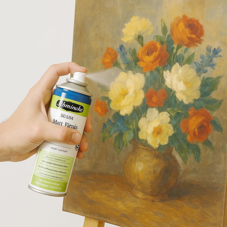 Finální lak s UV ochranou pro malbu