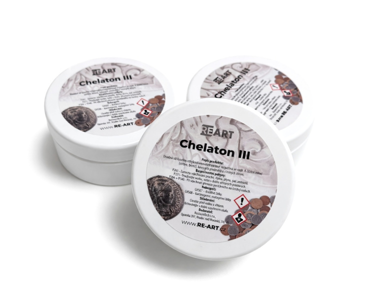 Chelaton 3 - čistič mincí a kovových předmětů