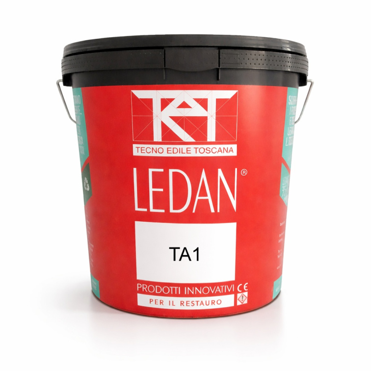 Ledan TA1 - injektážní malta pro zpevnění omítek, kleneb, zdiva a kamene