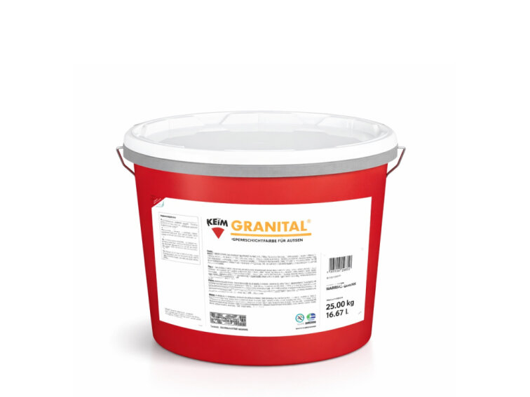 KEIM Granital, disperzní silikátová barva