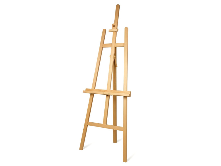 Profesionální ateliérový malířský stojan, pojízdný