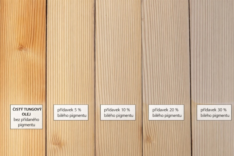 Čistý TUNGOVÝ olej