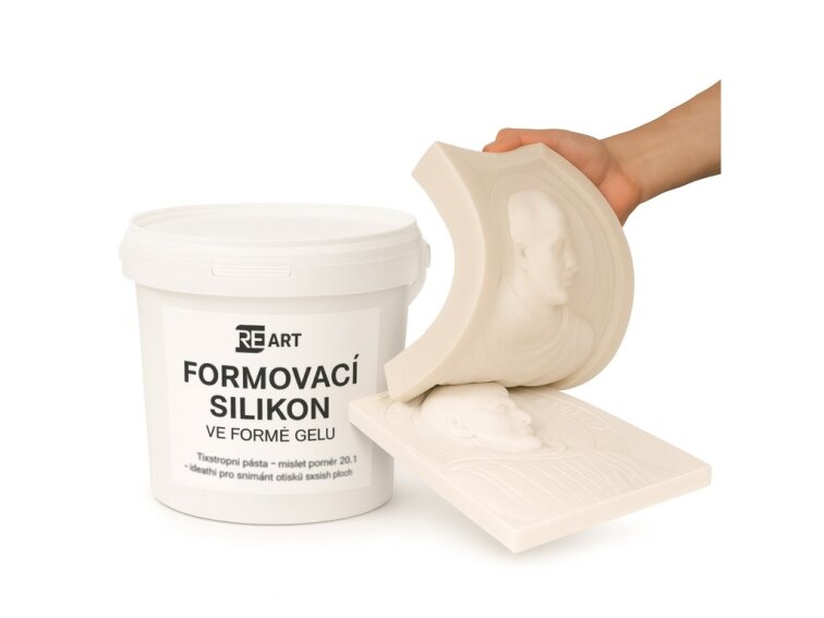 Formovací silikon ve formě GELU