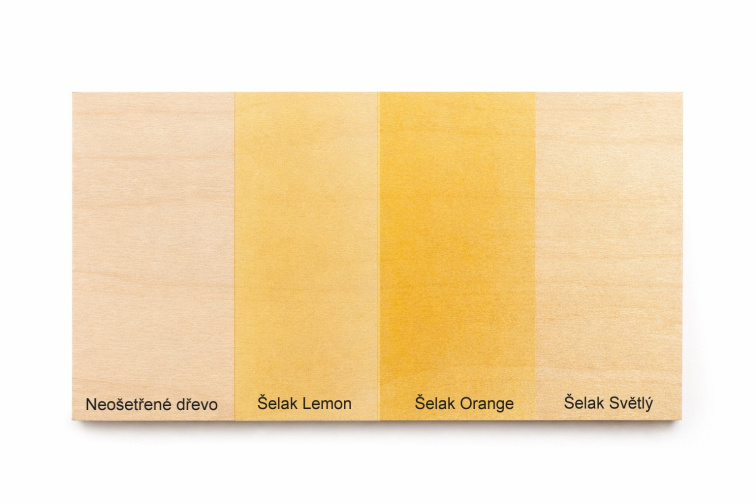 Šelaková politura, Lemon s voskem, 30 % roztok