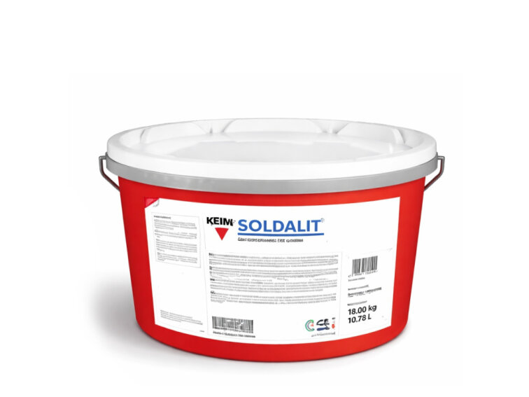 KEIM Soldalit, silikátová fasádní barva